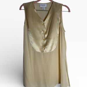 Emanuel Ungaro Silk Blend Top